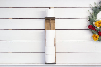 Toilet Paper Roll Holder with storage